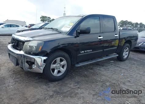 2006 Nissan Titan Se z USA, uszkodzony, nr VIN 1N6BA07A56N566328
